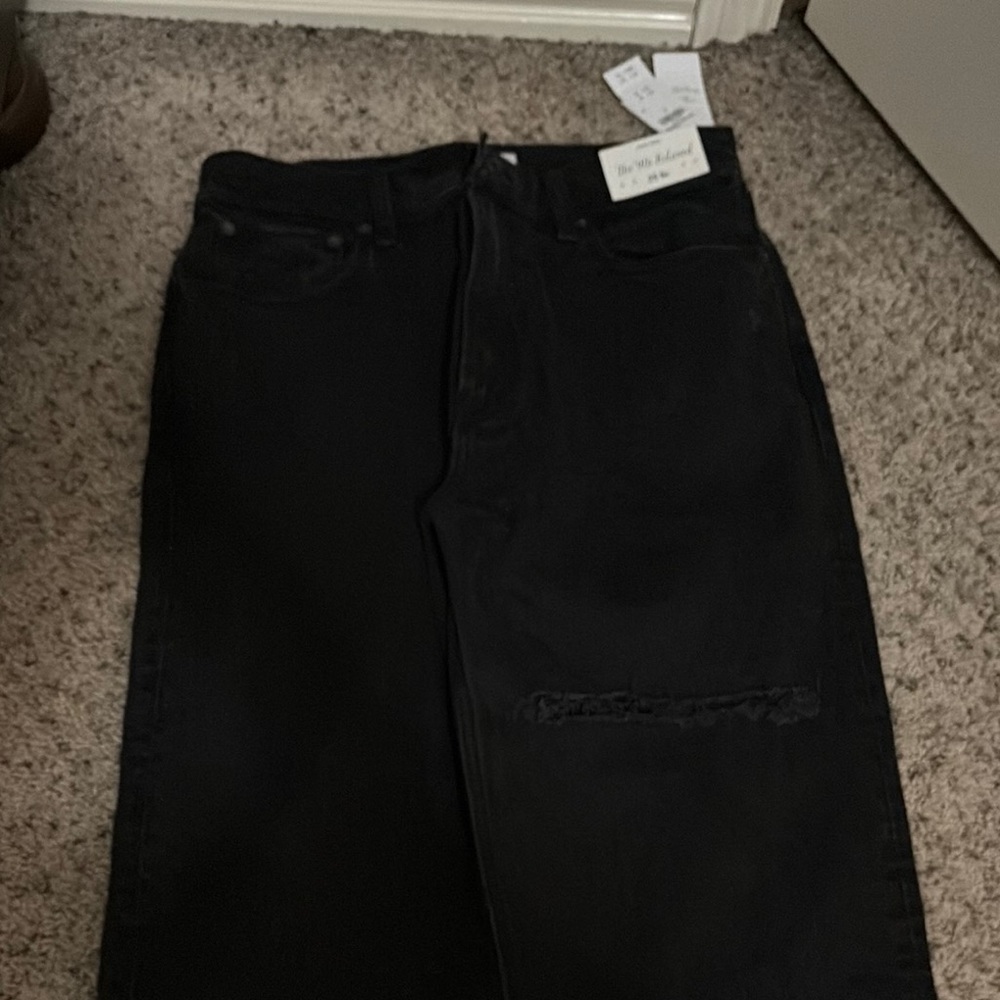 Abercrombie & Fitch High Rise Black Jeans